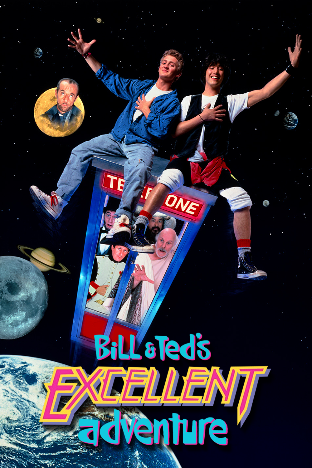 Bill and Ted's Excellent Adventure movie poster